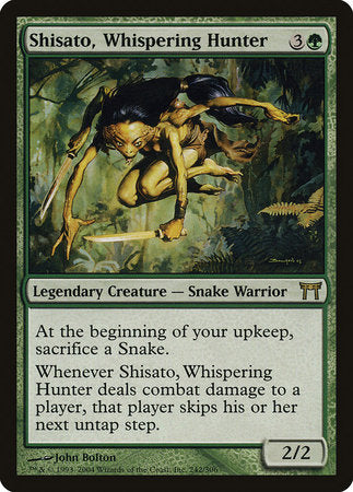 Shisato, Whispering Hunter [Champions of Kamigawa] | Exor Games Bridgewater