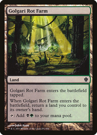 Golgari Rot Farm [Commander 2013] | Exor Games Bridgewater