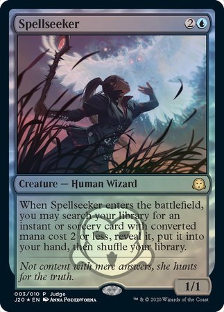 Spellseeker [Judge Gift Cards 2020] | Exor Games Bridgewater