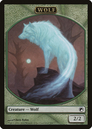 Wolf Token [Scars of Mirrodin Tokens] | Exor Games Bridgewater