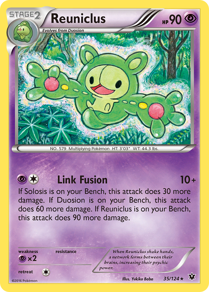 Reuniclus (35/124) [XY: Fates Collide] | Exor Games Bridgewater