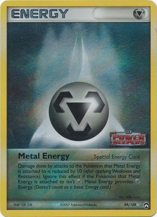 Metal Energy (88/108) (Stamped) [EX: Power Keepers] | Exor Games Bridgewater