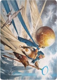 Linvala, Shield of Sea Gate Art Card [Zendikar Rising Art Series] | Exor Games Bridgewater
