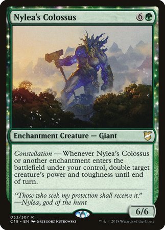 Nylea's Colossus [Commander 2018] | Exor Games Bridgewater