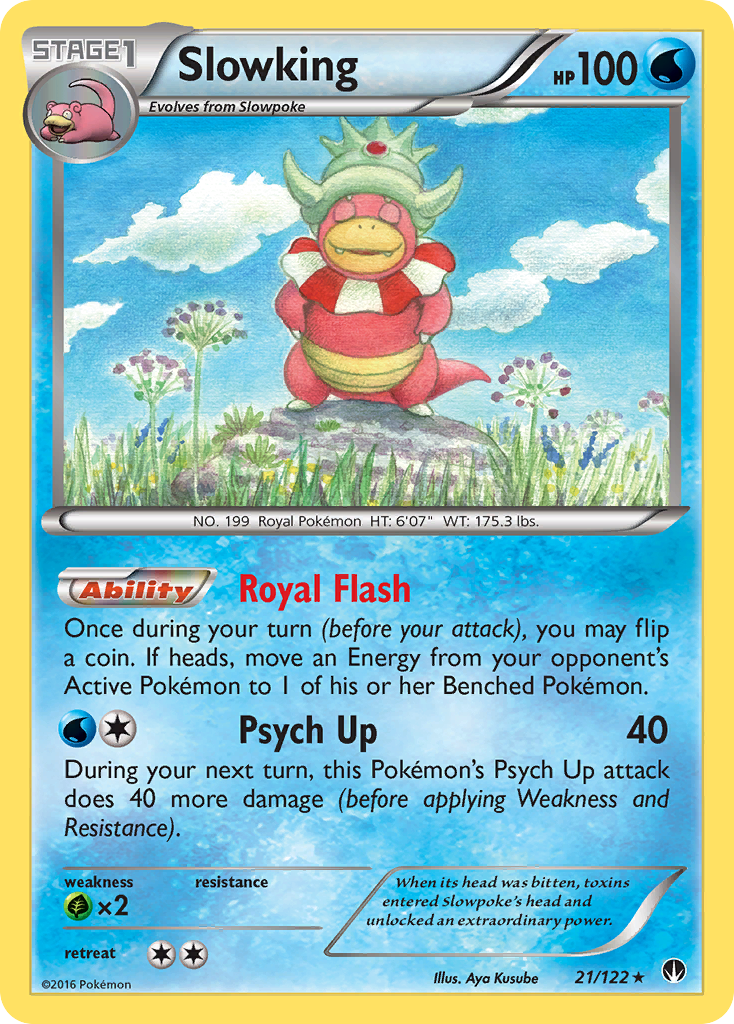 Slowking (21/122) [XY: BREAKpoint] | Exor Games Bridgewater