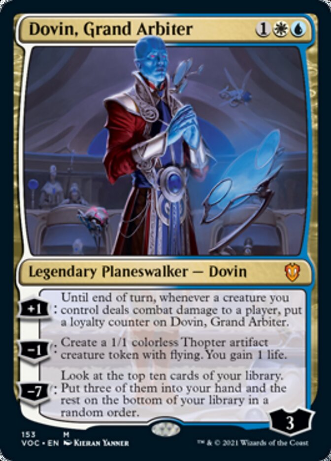 Dovin, Grand Arbiter [Innistrad: Crimson Vow Commander] | Exor Games Bridgewater