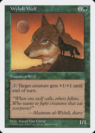 Wyluli Wolf [Fifth Edition] | Exor Games Bridgewater