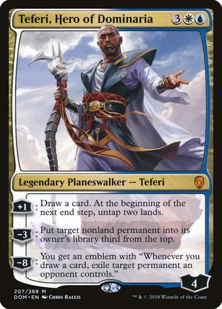 Teferi, Hero of Dominaria [Dominaria] | Exor Games Bridgewater