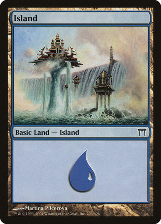 Island (293) [Champions of Kamigawa] | Exor Games Bridgewater