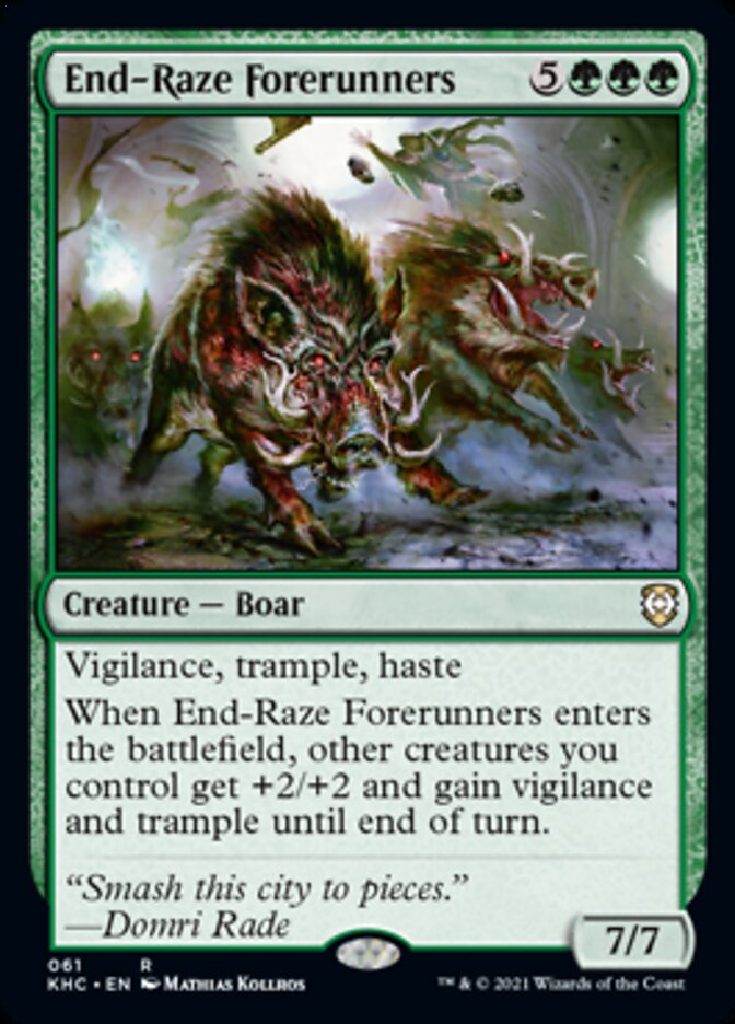 End-Raze Forerunners [Kaldheim Commander] | Exor Games Bridgewater