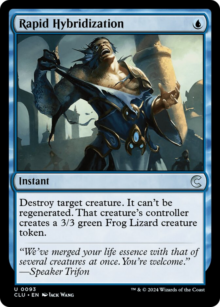 Rapid Hybridization [Ravnica: Clue Edition] | Exor Games Bridgewater