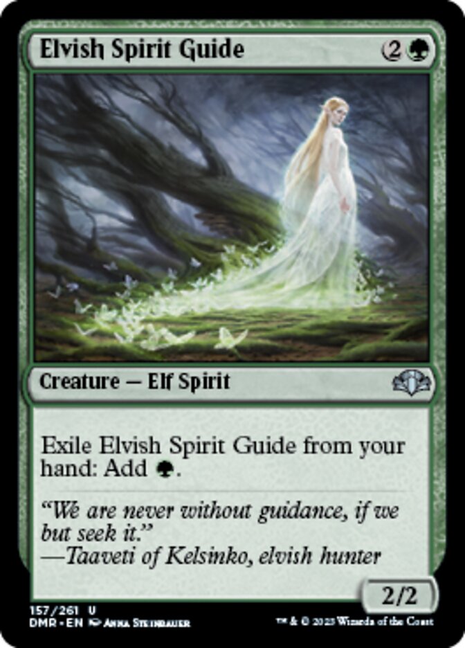 Elvish Spirit Guide [Dominaria Remastered] | Exor Games Bridgewater