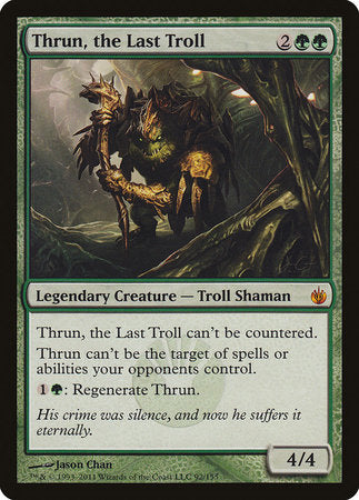 Thrun, the Last Troll [Mirrodin Besieged] | Exor Games Bridgewater