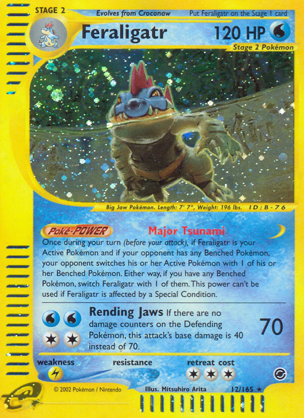 Feraligatr (12/165) [Expedition: Base Set] | Exor Games Bridgewater