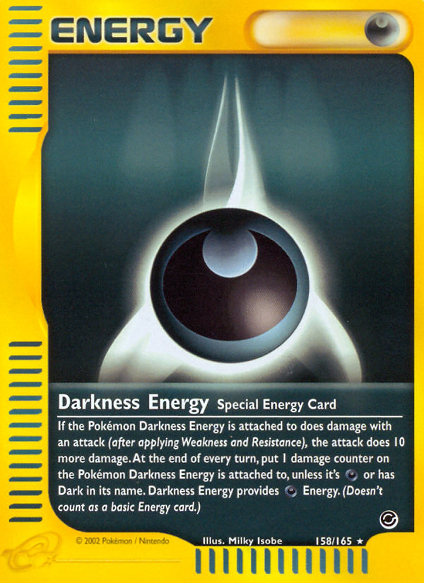 Darkness Energy (158/165) [Expedition: Base Set] | Exor Games Bridgewater