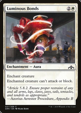 Luminous Bonds [Guilds of Ravnica] | Exor Games Bridgewater