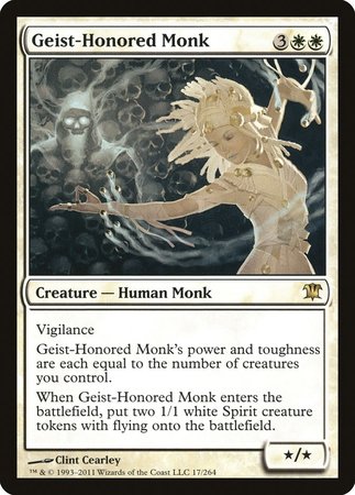 Geist-Honored Monk [Innistrad] | Exor Games Bridgewater