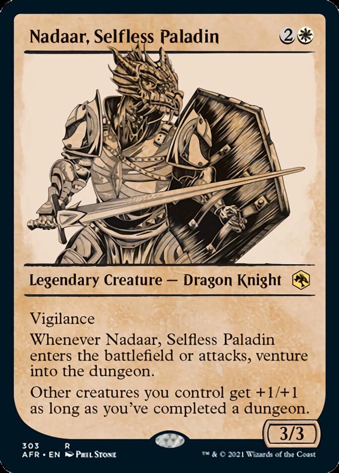 Nadaar, Selfless Paladin (Showcase) [Dungeons & Dragons: Adventures in the Forgotten Realms] | Exor Games Bridgewater