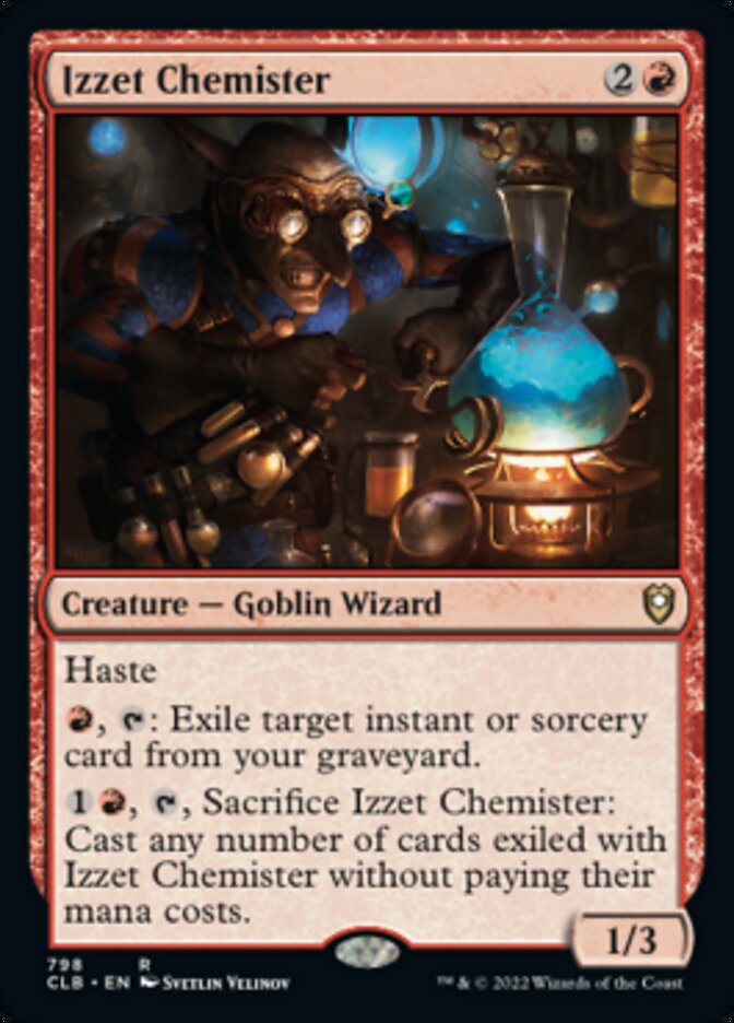 Izzet Chemister [Commander Legends: Battle for Baldur's Gate] | Exor Games Bridgewater