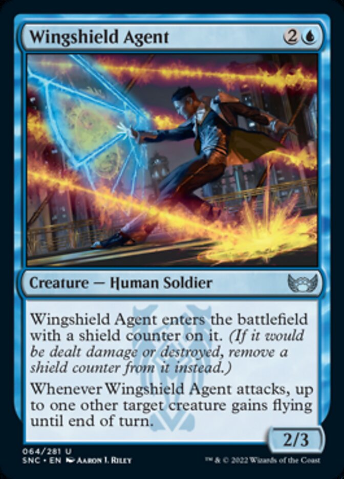 Wingshield Agent [Streets of New Capenna] | Exor Games Bridgewater