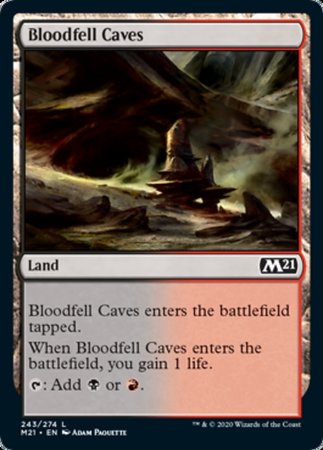 Bloodfell Caves [Core Set 2021] | Exor Games Bridgewater