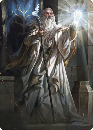 Gandalf the White Art Card [The Lord of the Rings: Tales of Middle-earth Art Series] | Exor Games Bridgewater