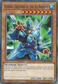 General Grunard of the Ice Barrier [SDFC-EN018] Common | Exor Games Bridgewater