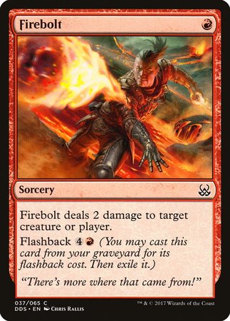 Firebolt [Duel Decks: Mind vs. Might] | Exor Games Bridgewater