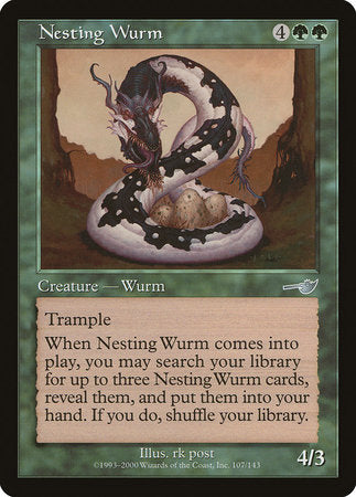 Nesting Wurm [Nemesis] | Exor Games Bridgewater