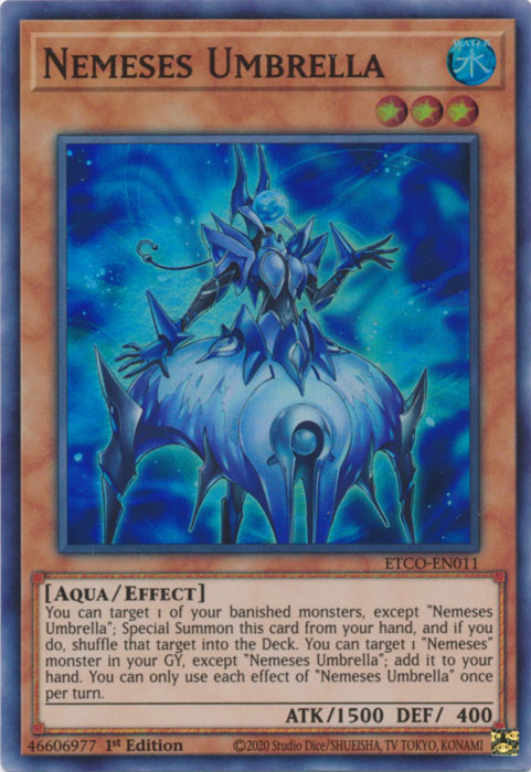 Nemeses Umbrella [ETCO-EN011] Super Rare | Exor Games Bridgewater