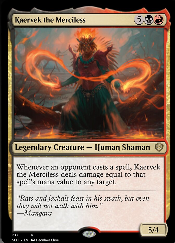 Kaervek the Merciless [Starter Commander Decks] | Exor Games Bridgewater