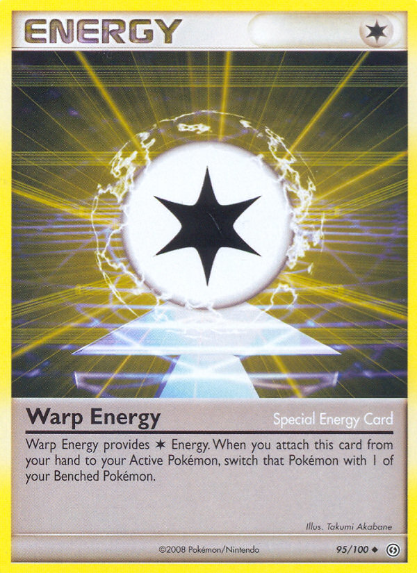 Warp Energy (95/100) [Diamond & Pearl: Stormfront] | Exor Games Bridgewater