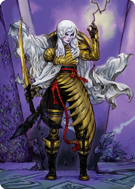 The Wandering Emperor 1 Art Card [Kamigawa: Neon Dynasty Art Series] | Exor Games Bridgewater