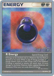 R Energy (95/109) (Dark Tyranitar Deck - Takashi Yoneda) [World Championships 2005] | Exor Games Bridgewater