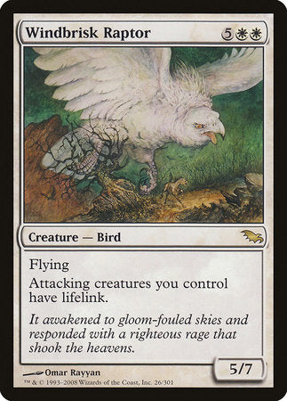 Windbrisk Raptor [Shadowmoor] | Exor Games Bridgewater