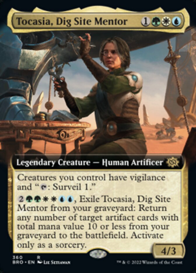 Tocasia, Dig Site Mentor (Extended Art) [The Brothers' War] | Exor Games Bridgewater