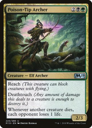 Poison-Tip Archer [Core Set 2019] | Exor Games Bridgewater