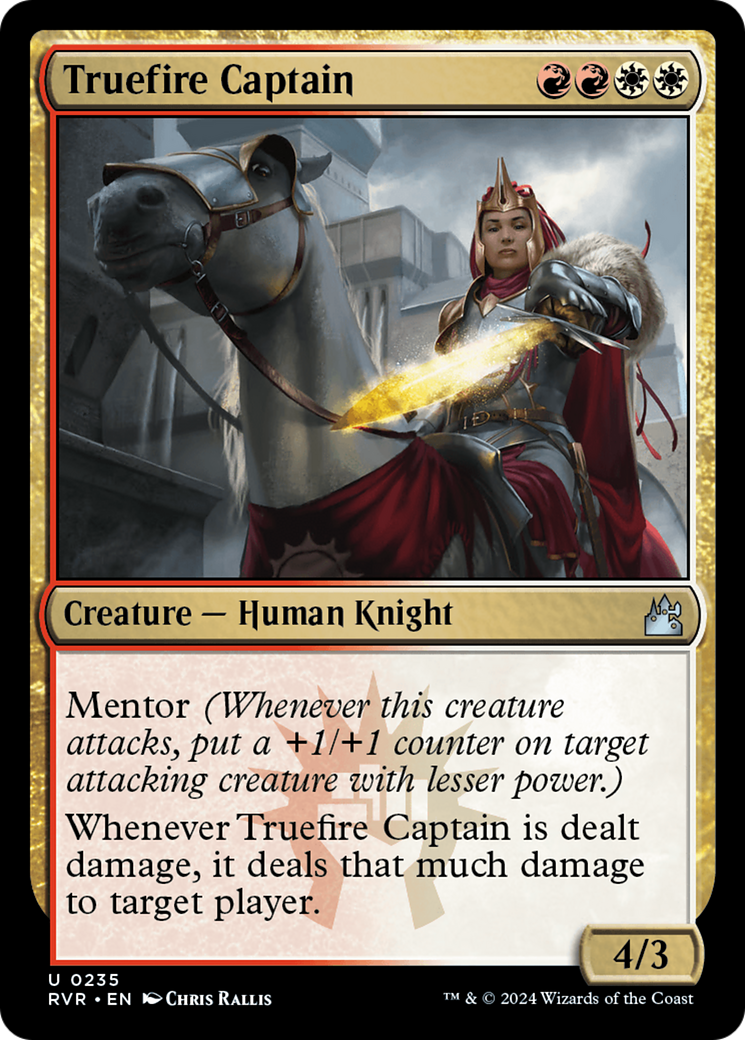 Truefire Captain [Ravnica Remastered] | Exor Games Bridgewater