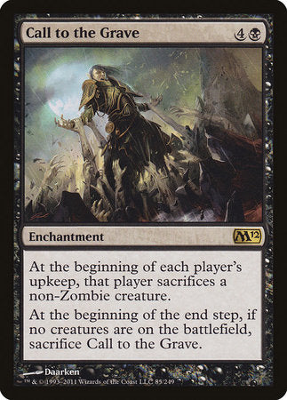 Call to the Grave [Magic 2012] | Exor Games Bridgewater