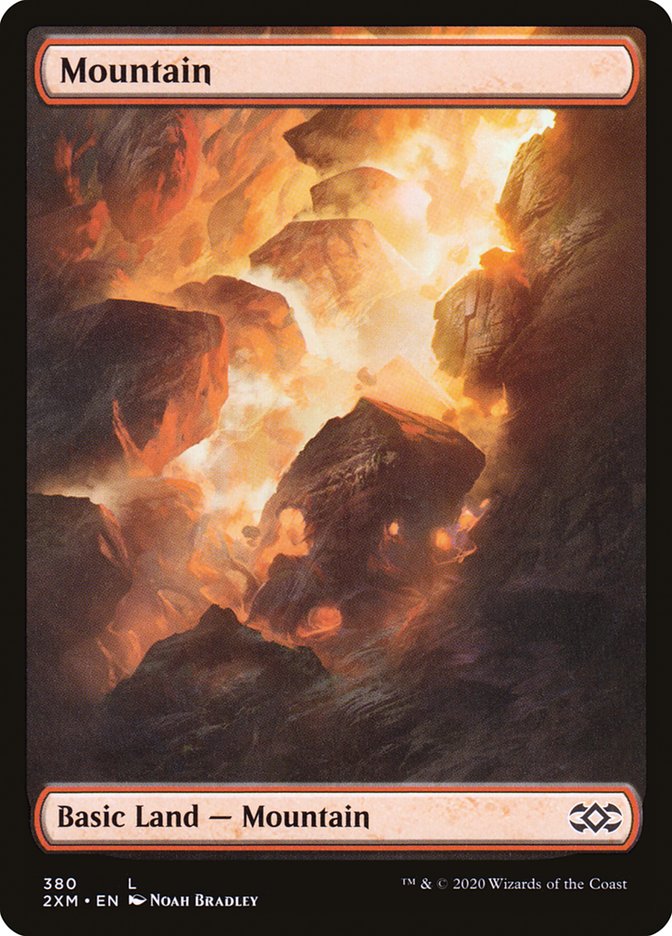 Mountain (380) [Double Masters] | Exor Games Bridgewater