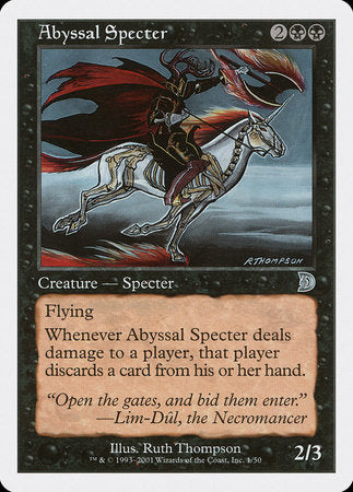 Abyssal Specter [Deckmasters] | Exor Games Bridgewater