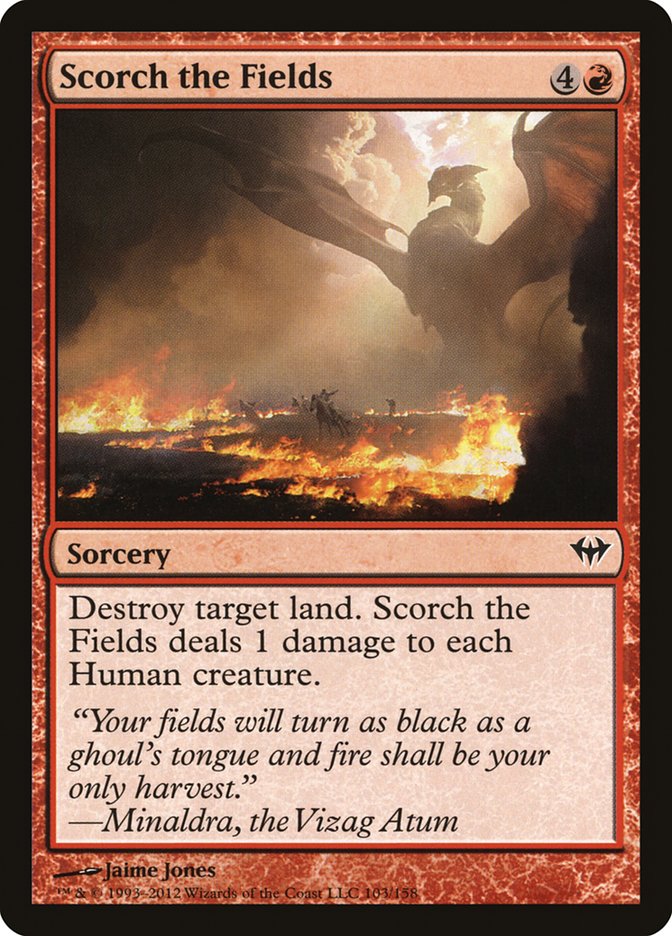 Scorch the Fields [Dark Ascension] | Exor Games Bridgewater