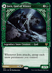 Jorn, God of Winter // Kaldring, the Rimestaff (Showcase) [Kaldheim] | Exor Games Bridgewater