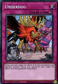 Underdog [BLVO-EN092] Secret Rare | Exor Games Bridgewater