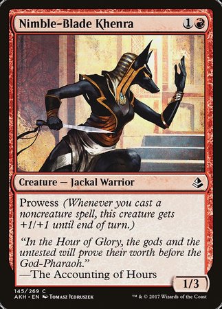 Nimble-Blade Khenra [Amonkhet] | Exor Games Bridgewater