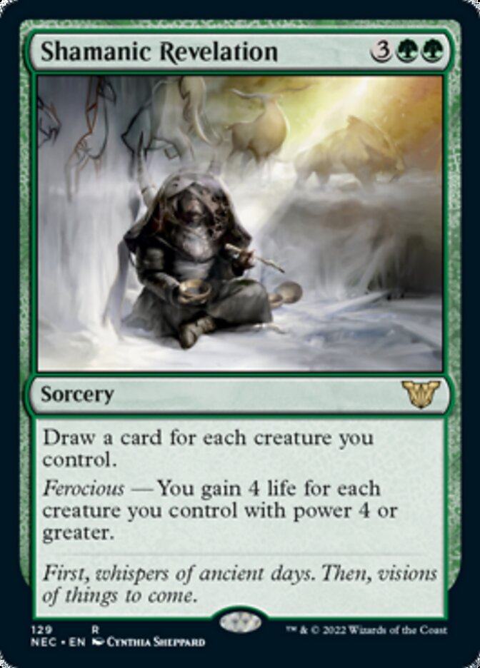 Shamanic Revelation [Kamigawa: Neon Dynasty Commander] | Exor Games Bridgewater