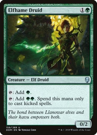 Elfhame Druid [Dominaria] | Exor Games Bridgewater