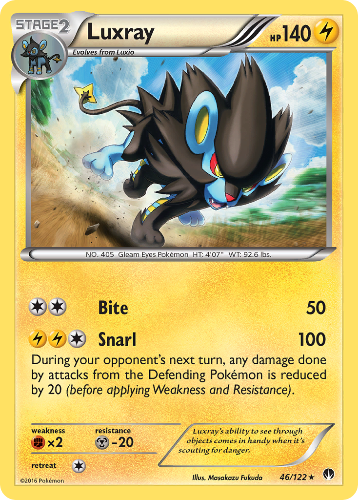 Luxray (46/122) [XY: BREAKpoint] | Exor Games Bridgewater