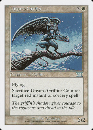 Unyaro Griffin [Classic Sixth Edition] | Exor Games Bridgewater