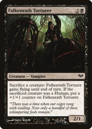 Falkenrath Torturer [Dark Ascension] | Exor Games Bridgewater